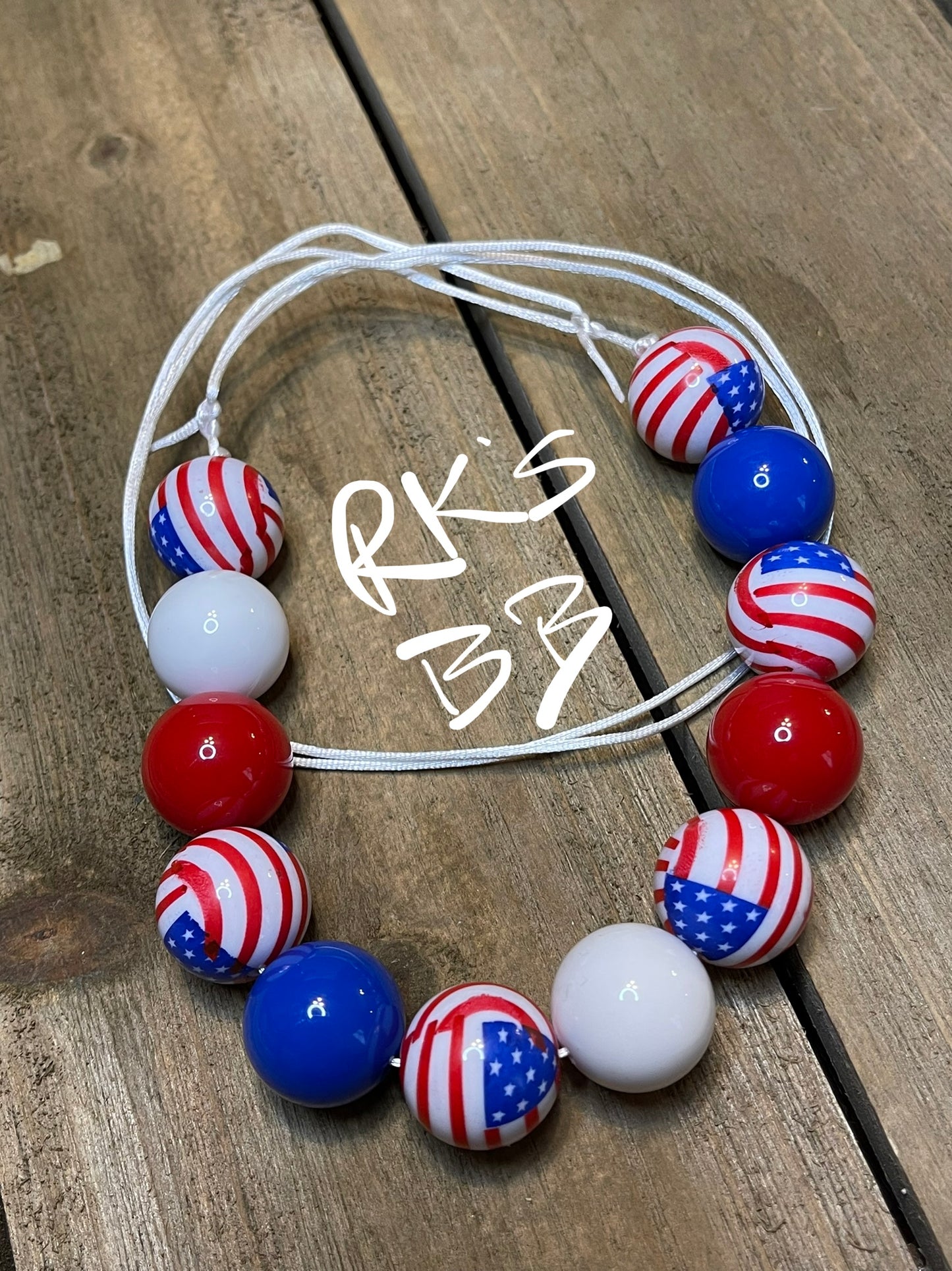 'Merica Bubblegum Necklace