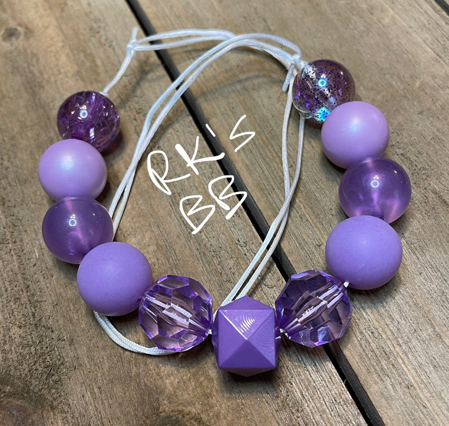 Purple Haze Bubblegum Necklace