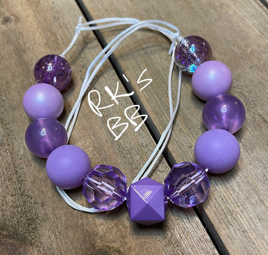 Purple Haze Bubblegum Necklace